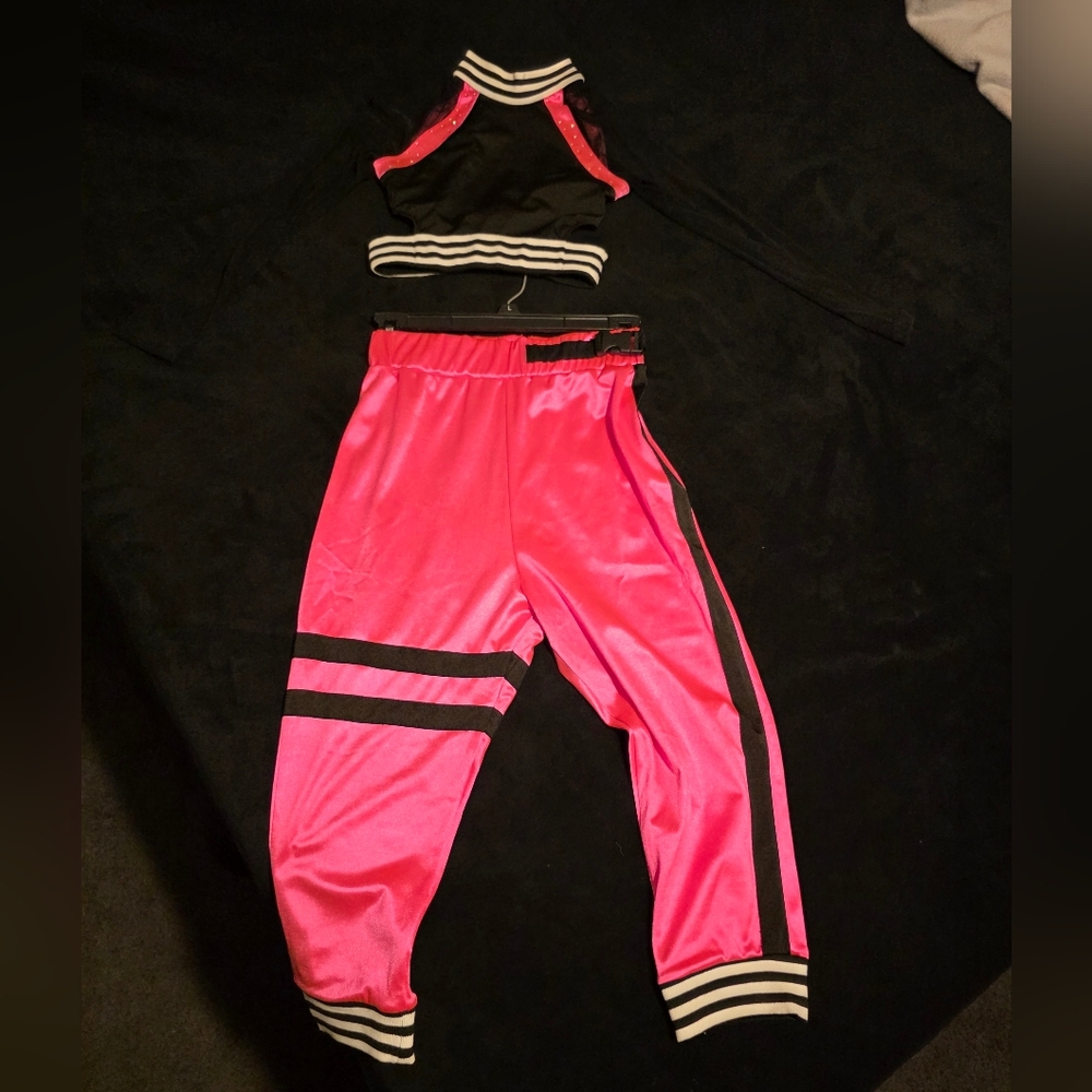 Revolution Dancewear Pink and Black Set